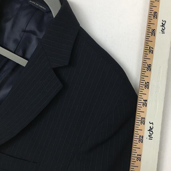 Banana Republic 3 Button Wool BSuit Blazer Size 40S - Picture 7 of 12